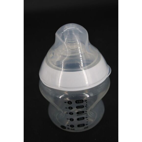 Tommee Tippee Closer to Nature 2 5oz. & 1 9oz Baby Bottles Rings Nipples Covers - Picture 8 of 11